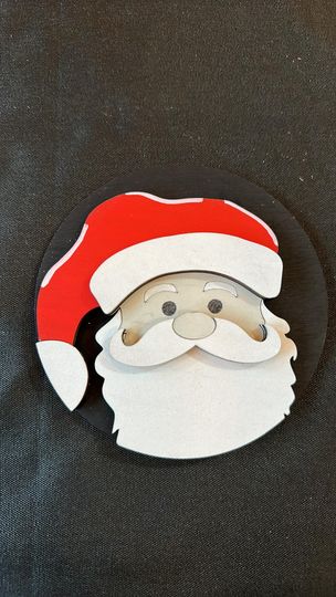 3D Interchangeable Round INSERTS - Winter and Christmas