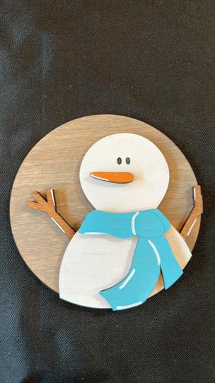 3D Interchangeable Round INSERTS - Winter and Christmas