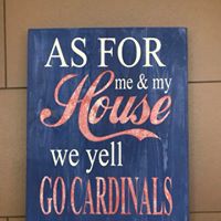 As for me and my house we yell go STL cardinals