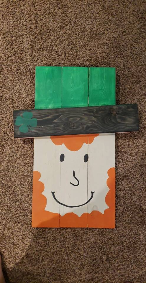 Leprechaun & Easter Bunny Reversible