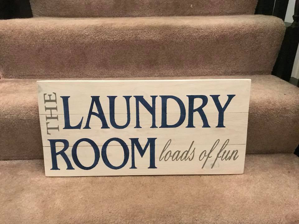 The laundry room loads of fun