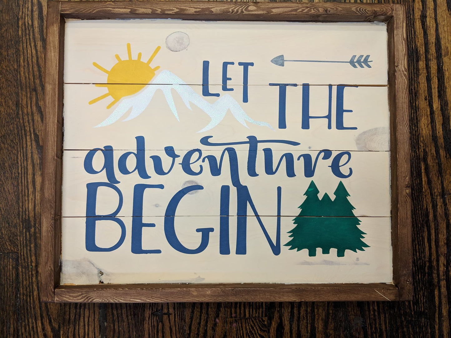 Let the adventure begin
