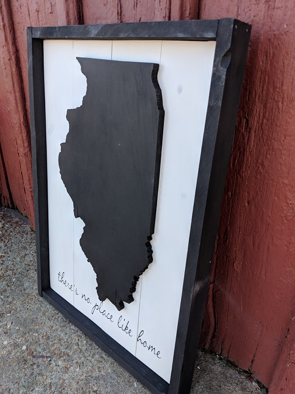 3D Illinois - there's no place like home with heart