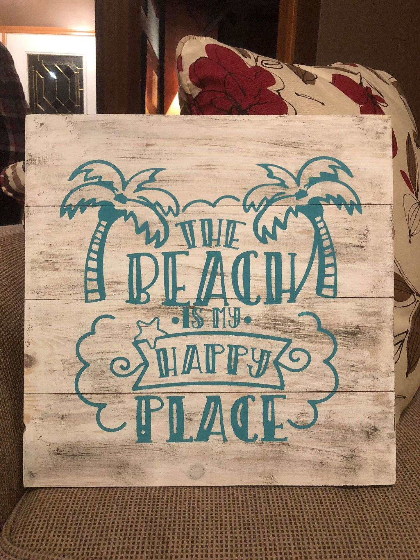 the beach is my happy place