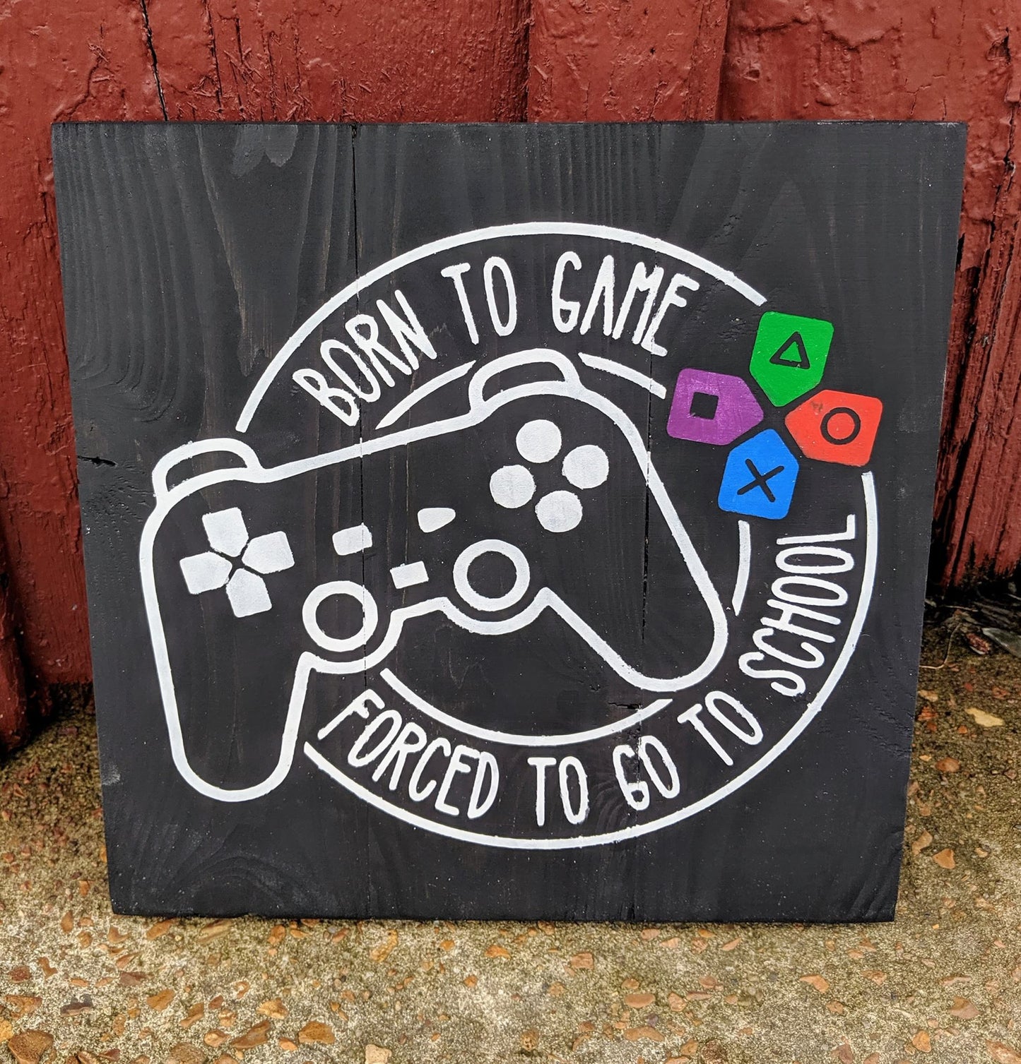 Born to game forced to go to school