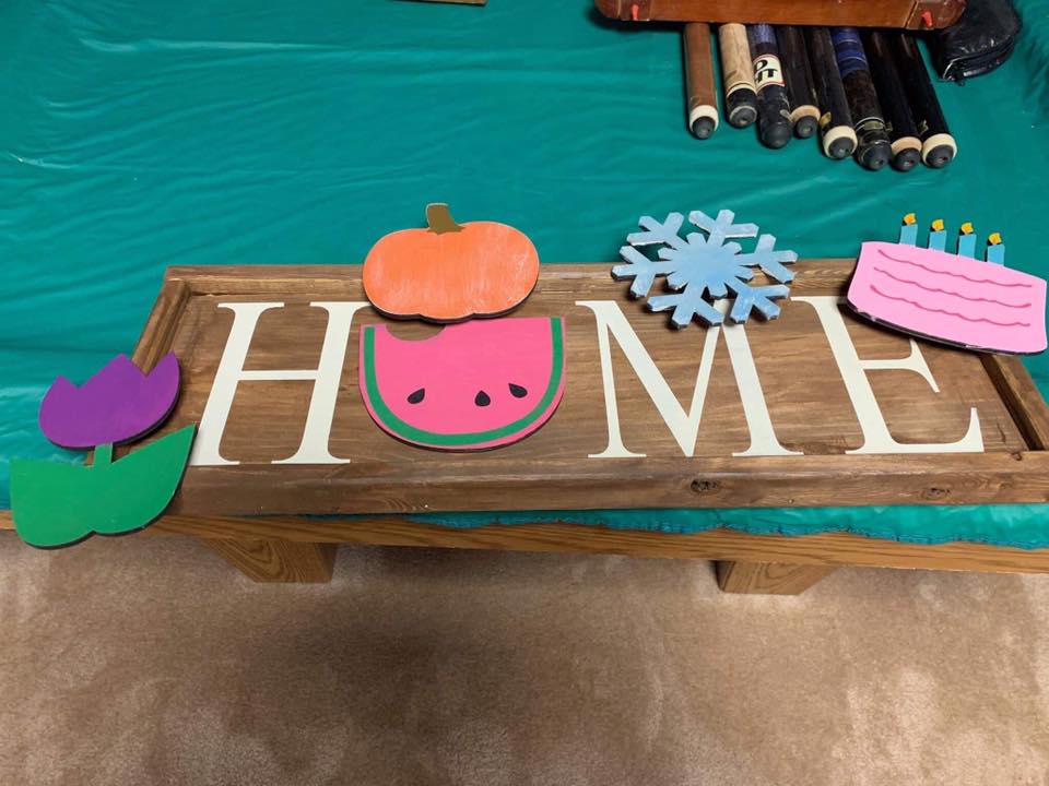 3D Seasonal interchangeable Home 7x24