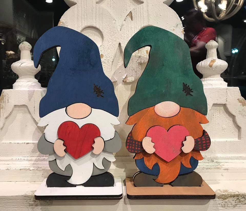 3D Seasonal interchangeable Standing Gnome