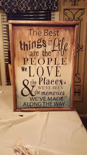 The best things in life are the people we love