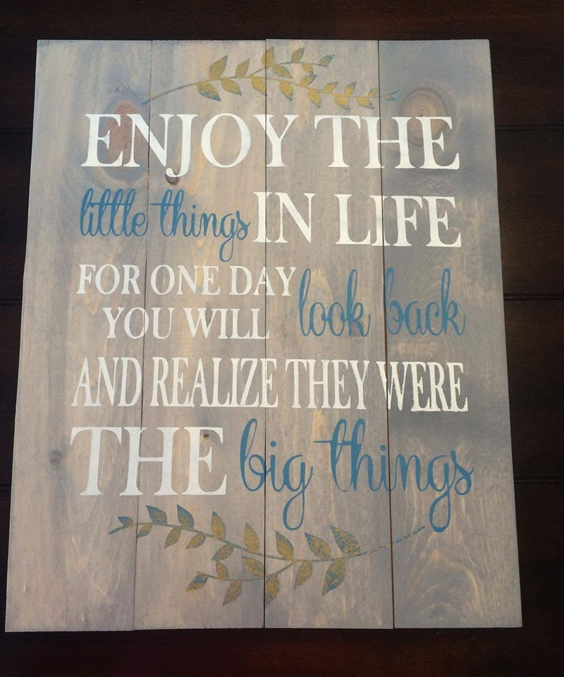 Enjoy the little things in life with vines