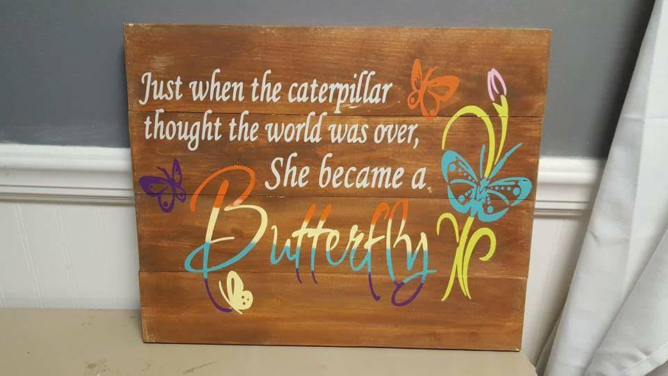 Just when the Caterpillar thought the world was over