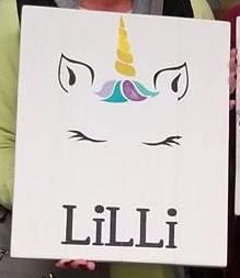 Unicorn with name
