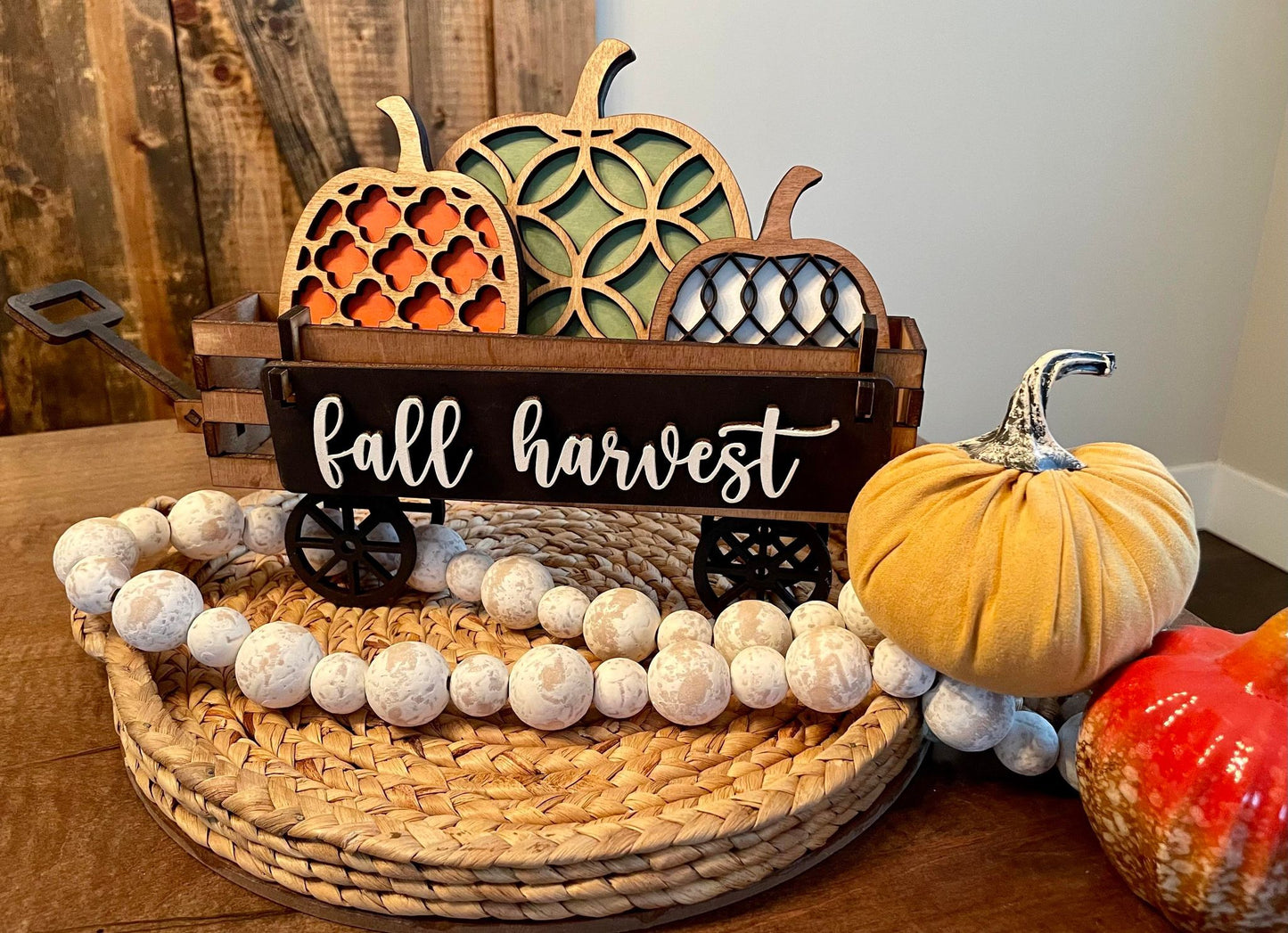 3d Interchangeable Wagon INSERTS - Fall & Halloween