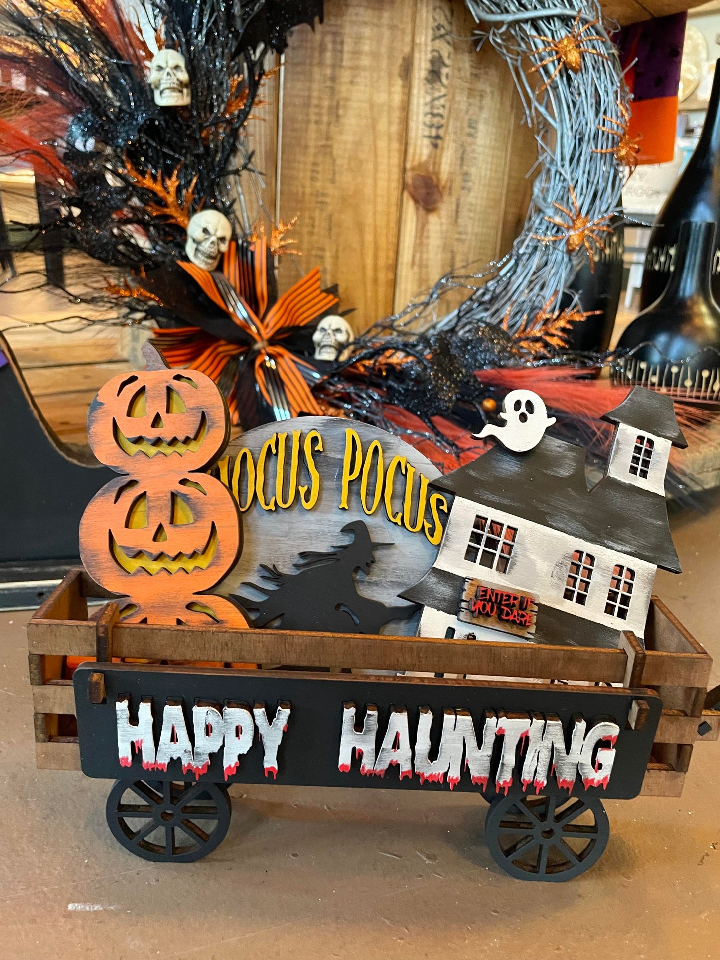 3d Interchangeable Wagon INSERTS - Fall & Halloween