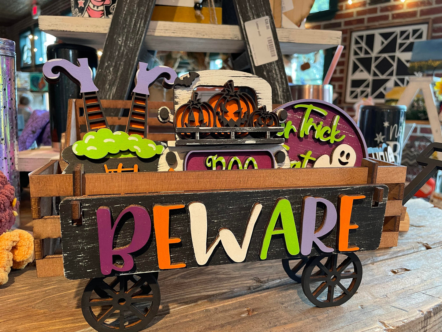 3d Interchangeable Wagon INSERTS - Fall & Halloween