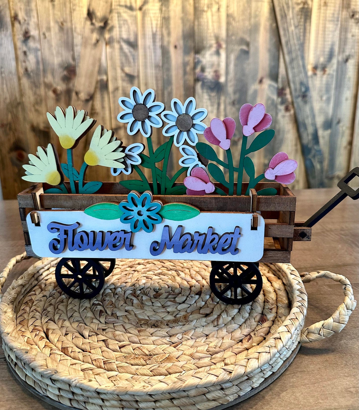 3d Interchangeable Wagon INSERTS - Spring