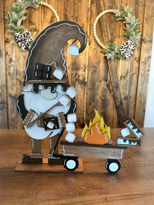 3D Standing Smore Gnome