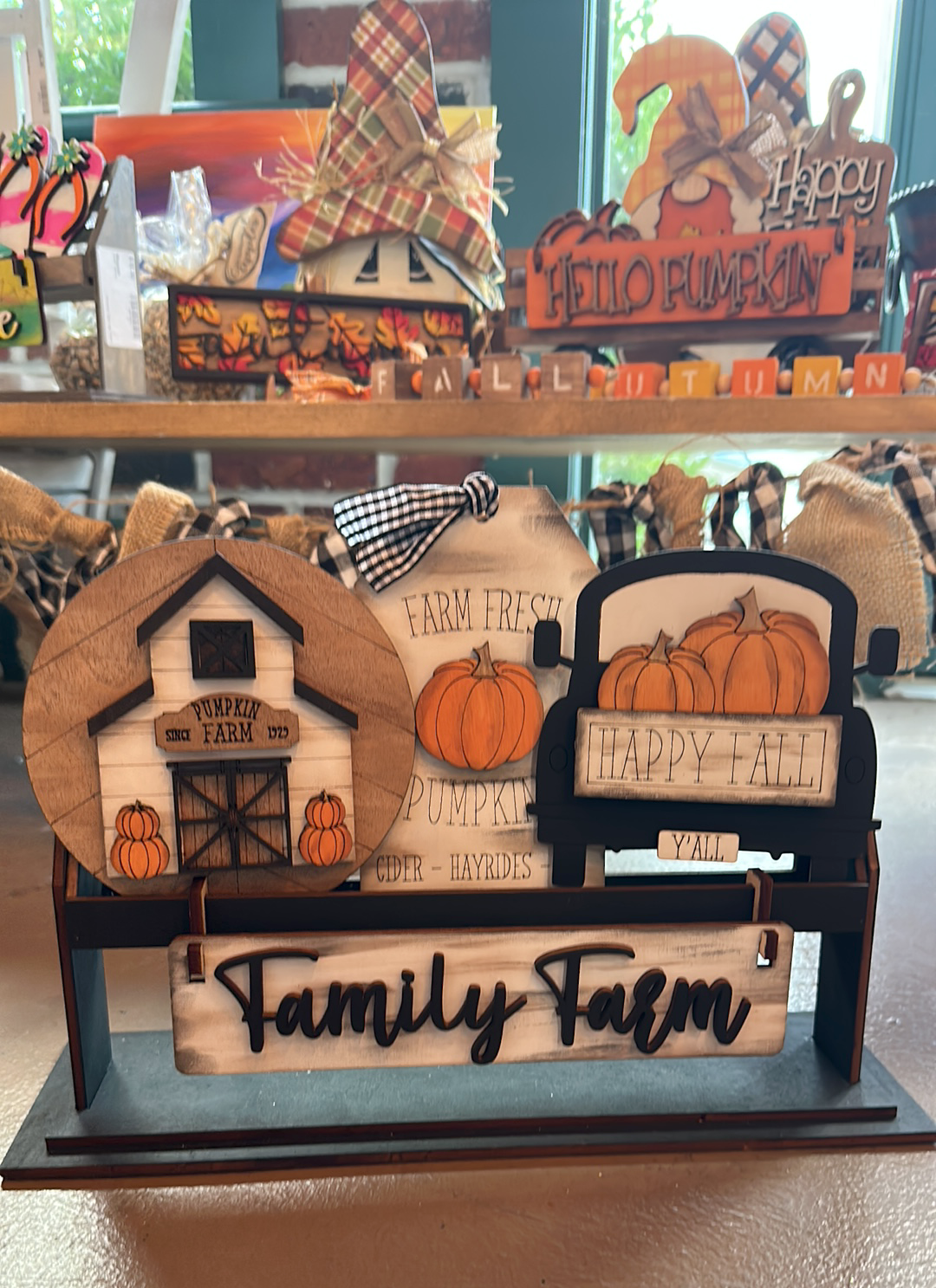 3d Interchangeable Wagon INSERTS - Fall & Halloween