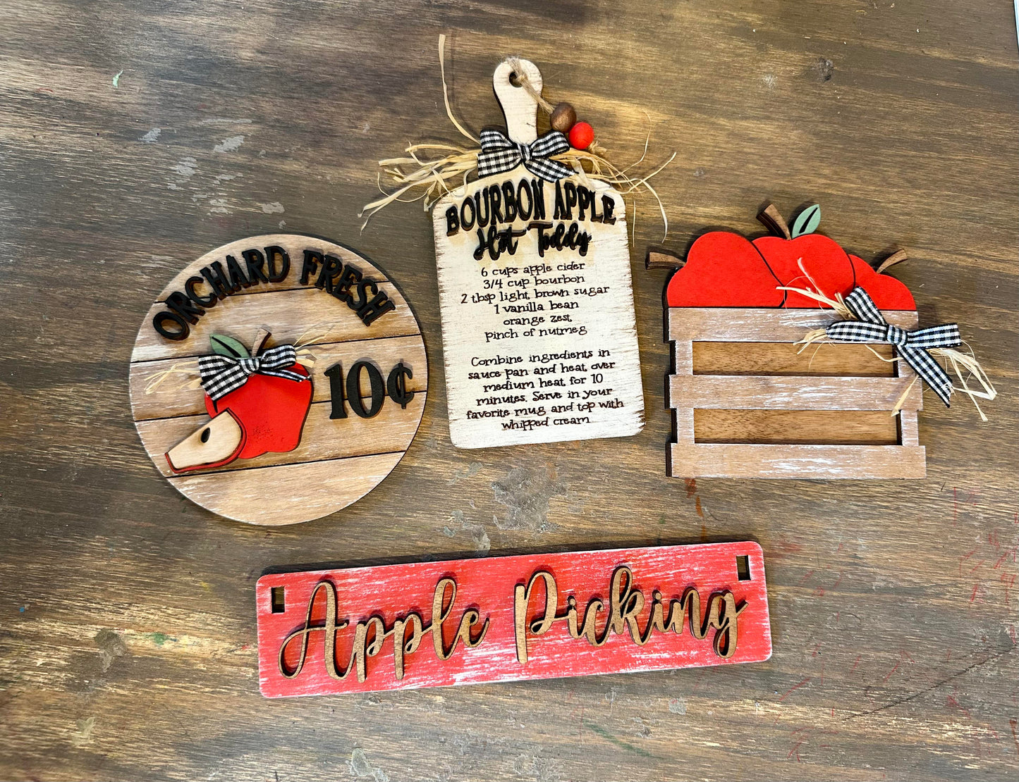 3d Interchangeable Wagon INSERTS - Fall & Halloween