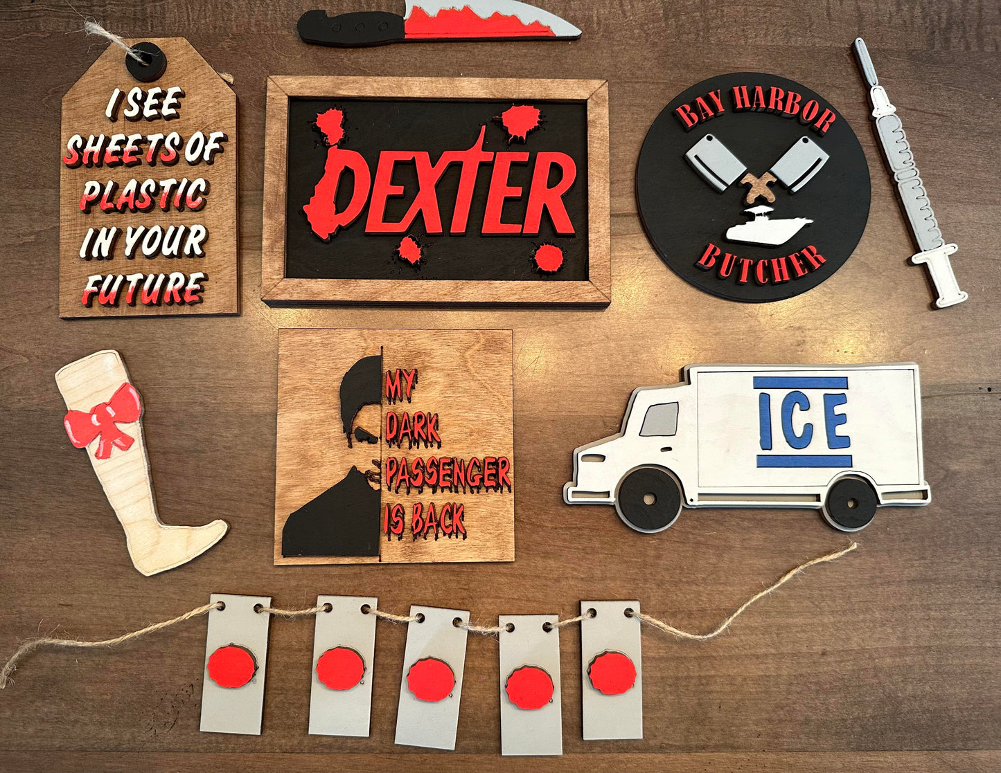 3D Tiered Tray Decor - Dexter