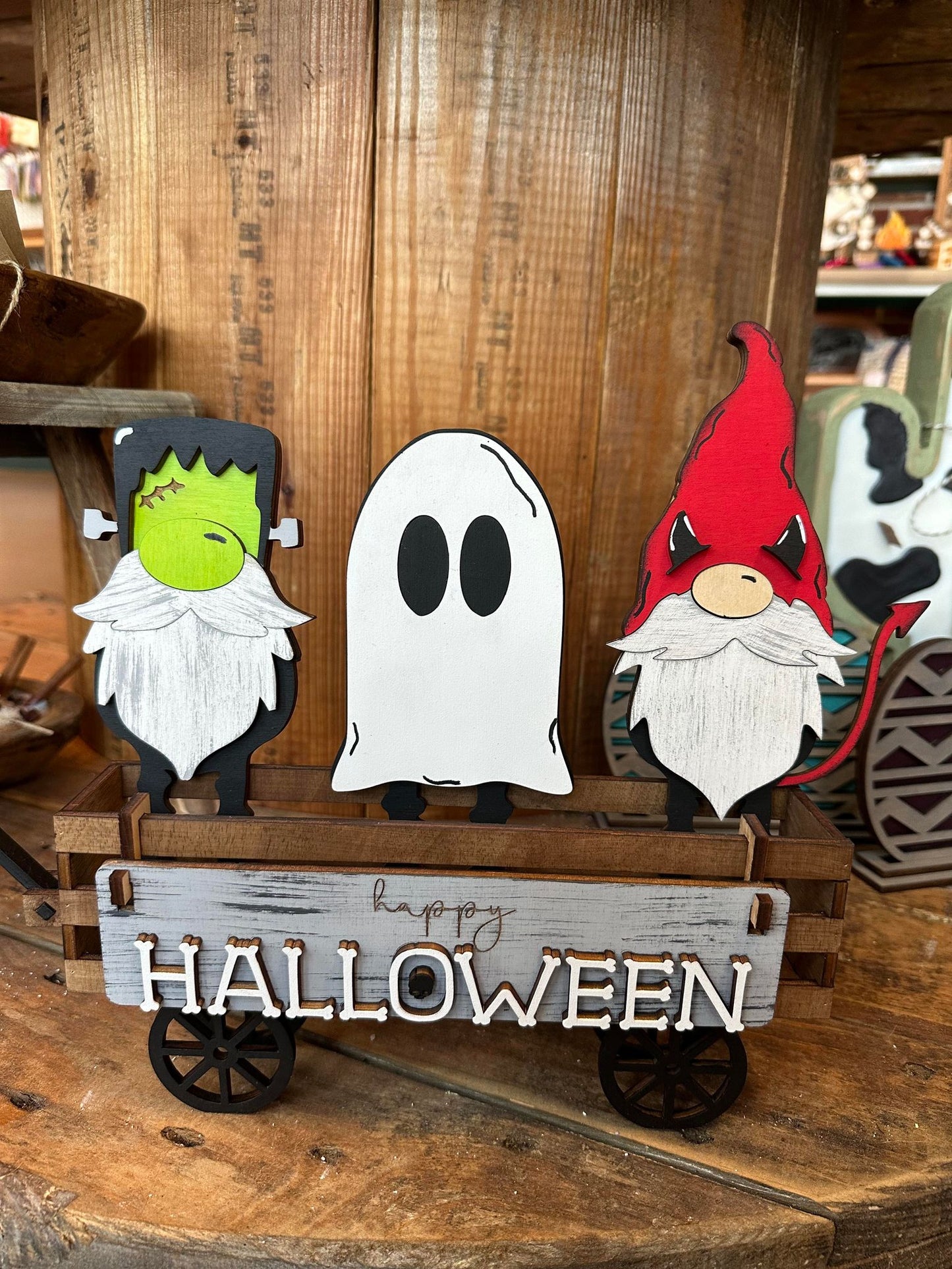 3d Interchangeable Wagon INSERTS - Fall & Halloween