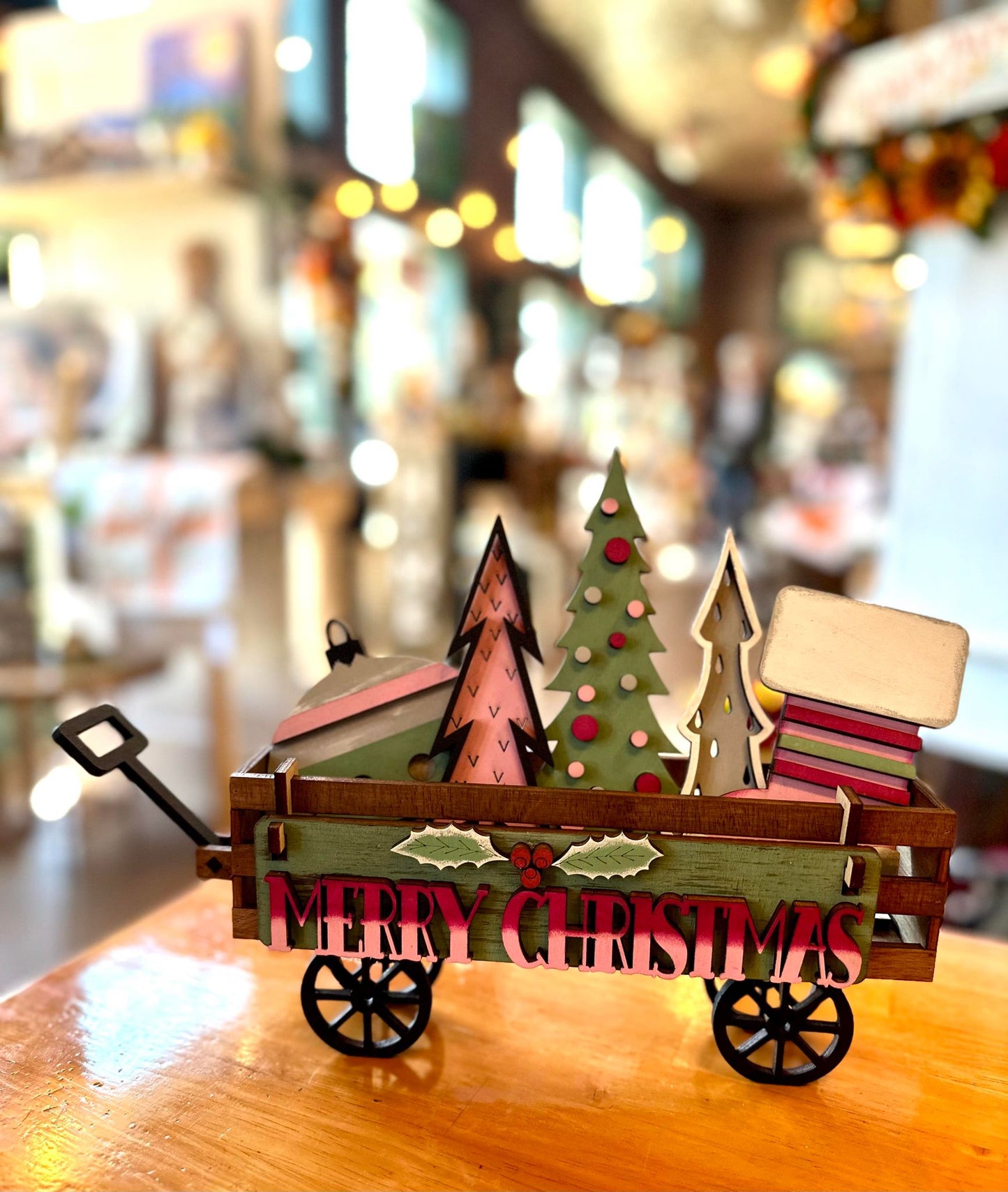 3d Interchangeable Wagon INSERTS - Christmas & Winter