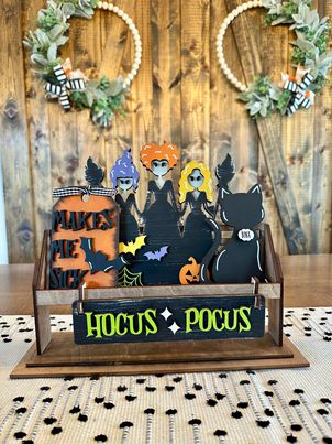 3d Interchangeable Wagon INSERTS - Fall & Halloween