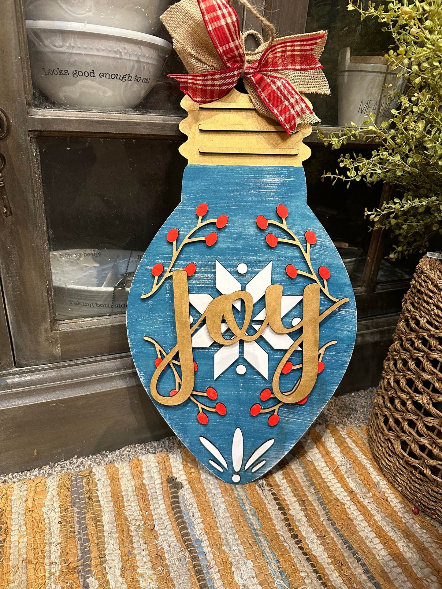 3D Door hanger - Decorative Joy