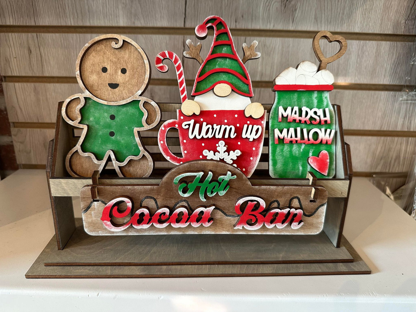 3d Interchangeable Wagon INSERTS - Christmas & Winter