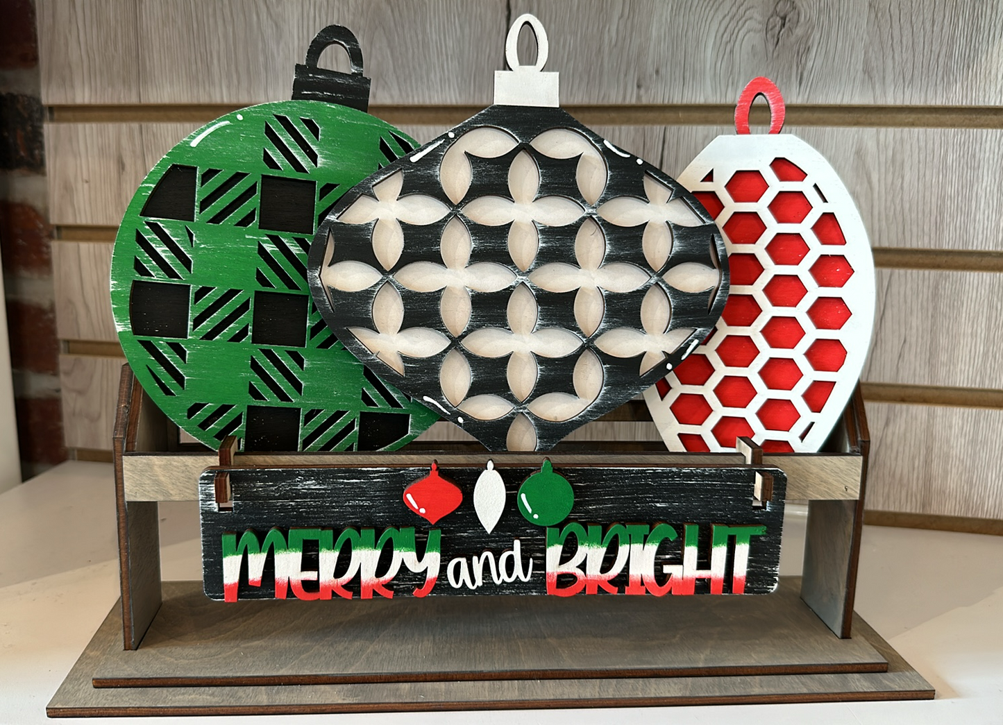 3d Interchangeable Wagon INSERTS - Christmas & Winter