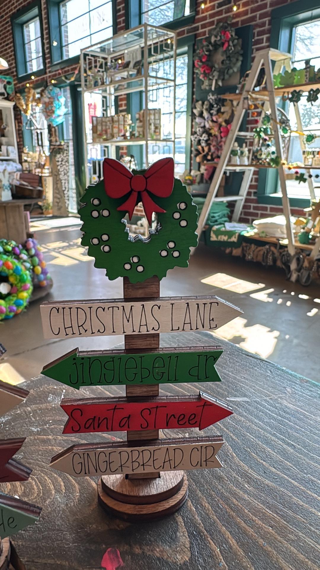 3D Seasonal MINI Directional Signs