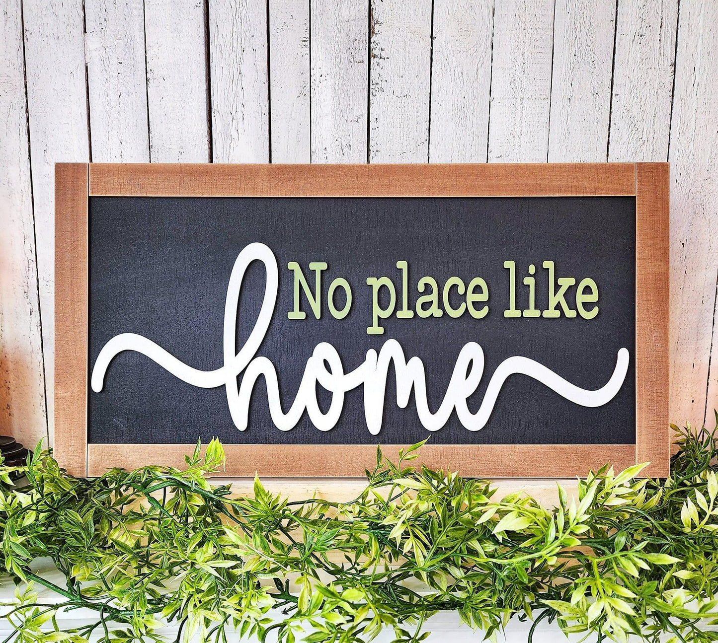 3D No Place like home framed