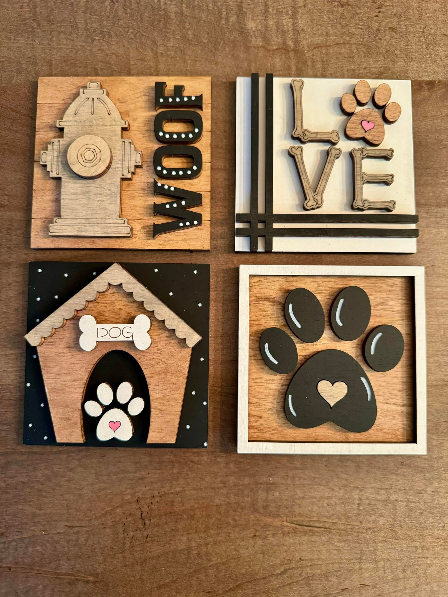 3D Interchangeable Square INSERTS ONLY - Home/Everyday/Birthday