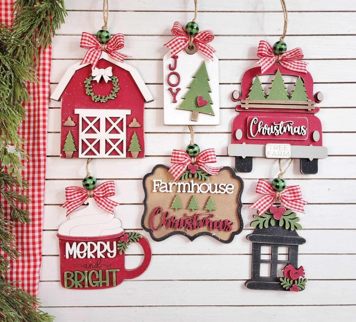 Ornament- Farmhouse Christmas