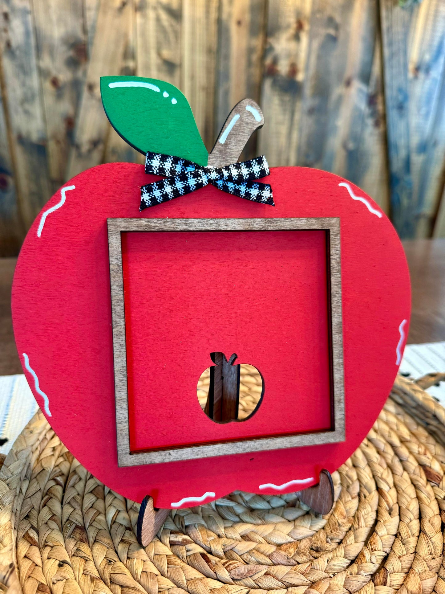 3D Interchangeable Apple BASE (Square Inserts)