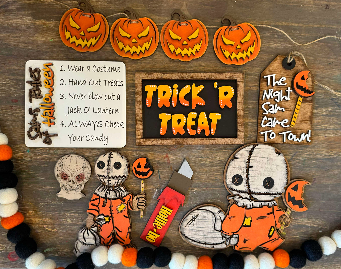 3D Tiered Tray Decor - Trick 'R Treat