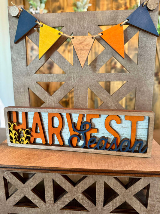 3D Framed Harvest Season