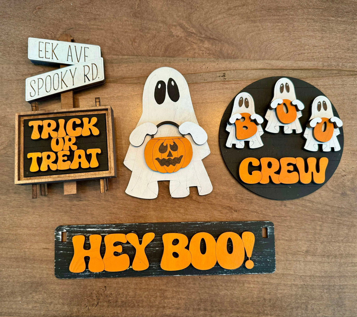 3d Interchangeable Wagon INSERTS - Fall & Halloween