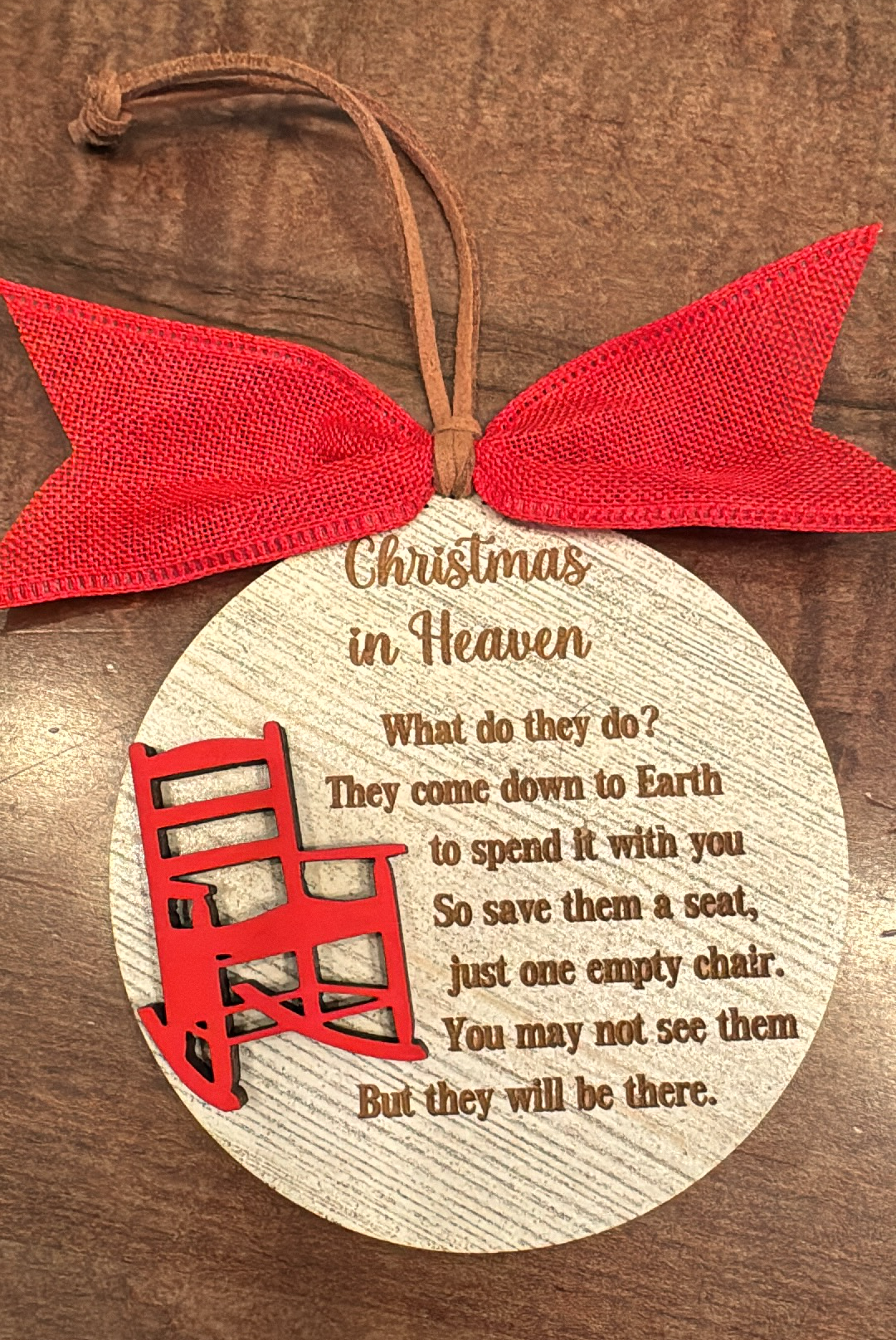 Ornament- Christmas in Heaven