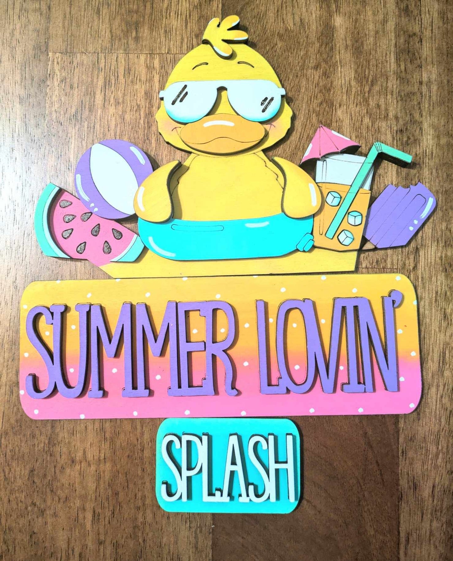 3D Interchangeable Seasonal Truck with stand INSERTS ONLY