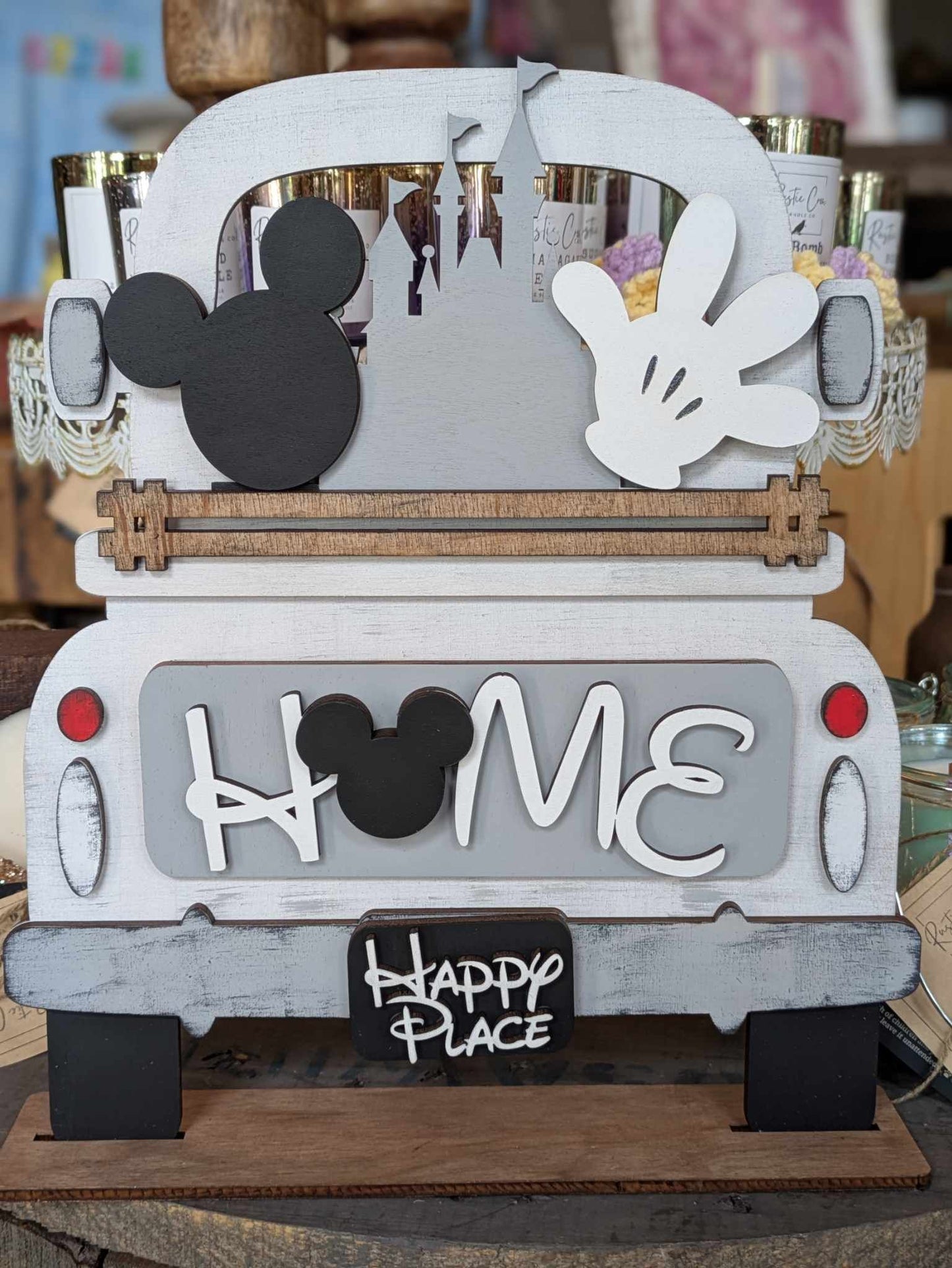 3D Interchangeable Seasonal Truck with stand INSERTS ONLY