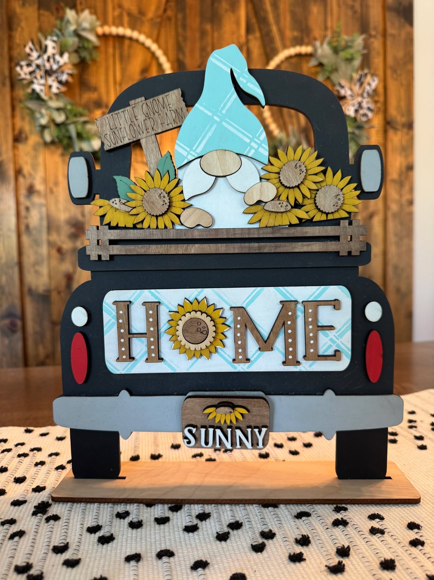 3D Interchangeable Seasonal Truck with stand INSERTS ONLY