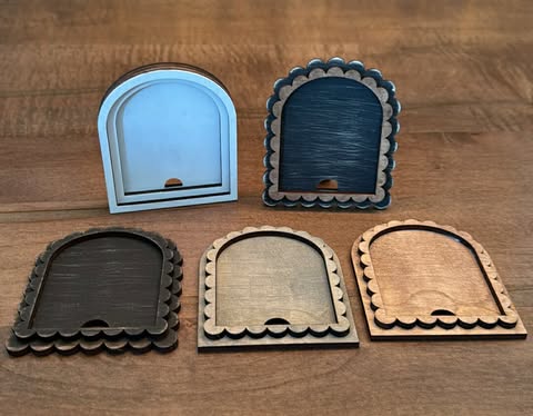 3D Interchangeable Arched BASE ONLY