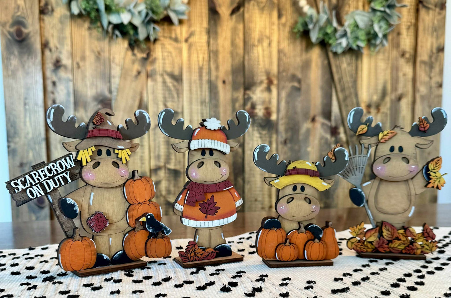 3D Fall Standing Moose