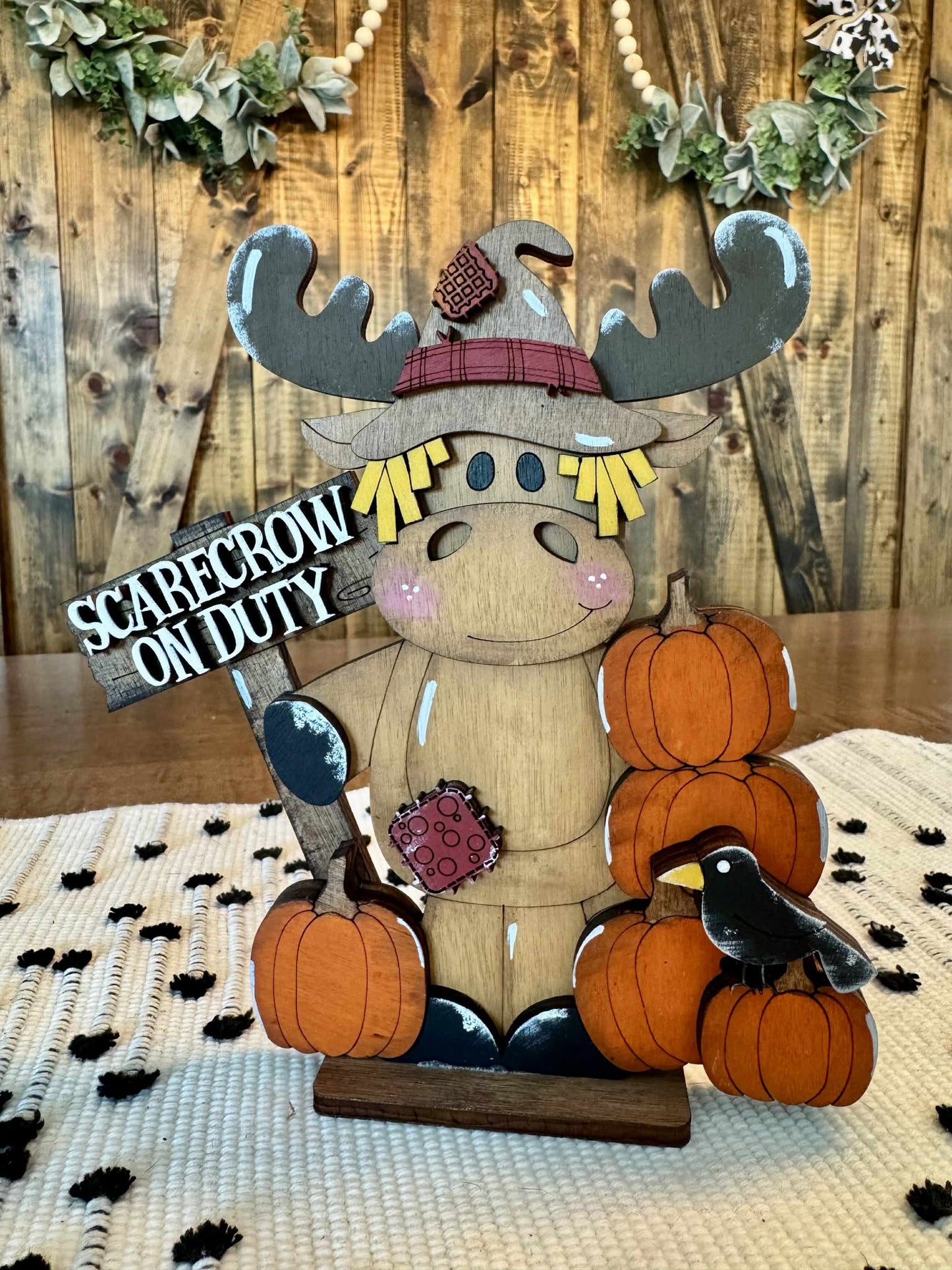 3D Fall Standing Moose