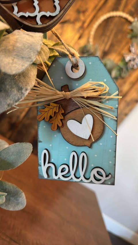 3D Tiered Tray Decor - Harvest Blessing Pumpkin