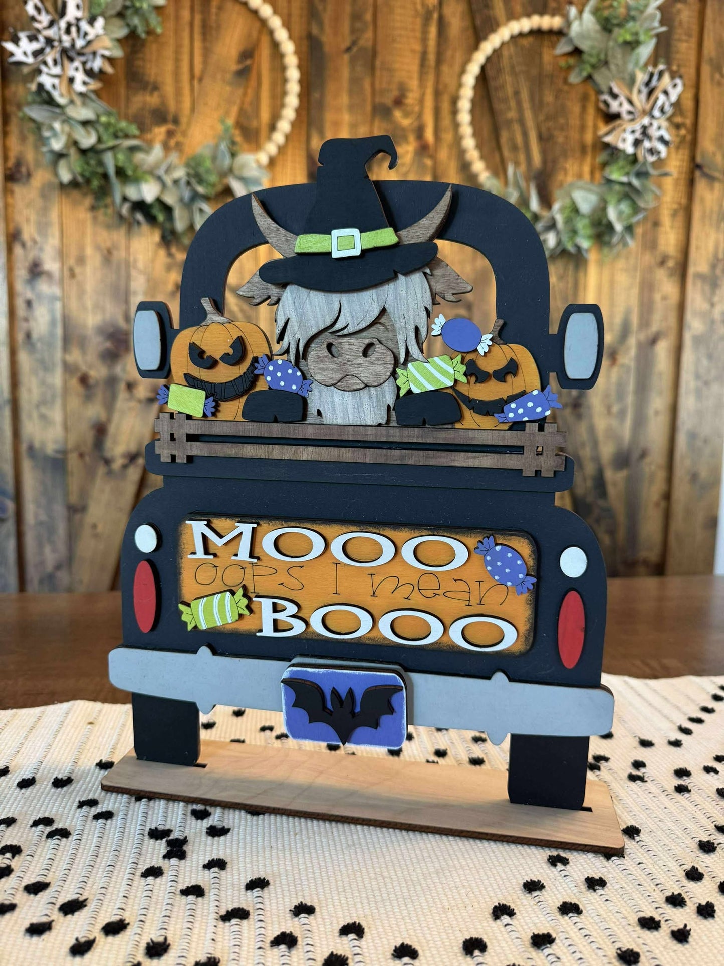 3D Interchangeable Seasonal Truck with stand INSERTS ONLY