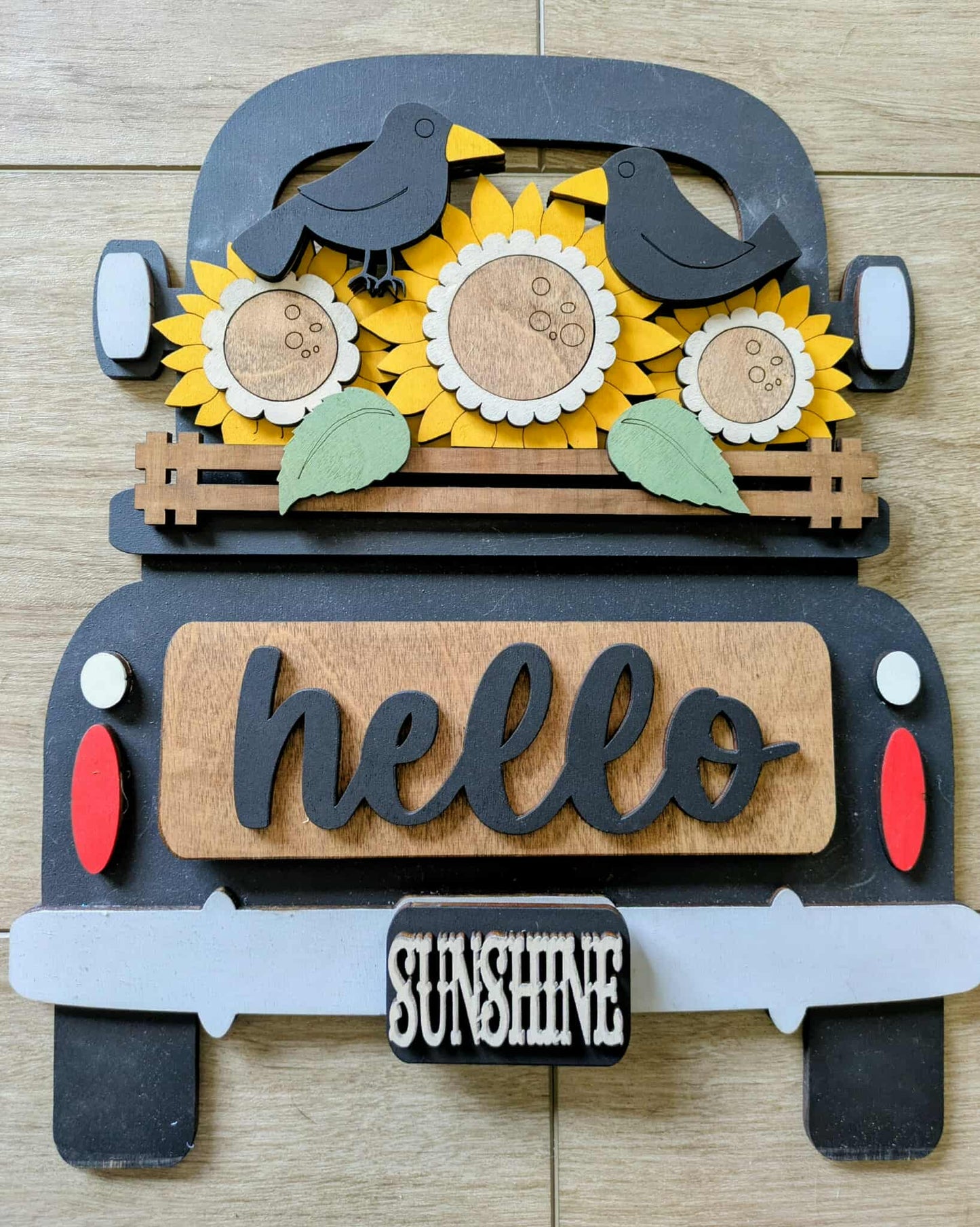 3D Interchangeable Seasonal Truck with stand INSERTS ONLY