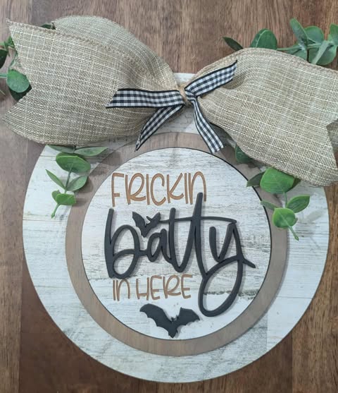 3D Interchangeable Round INSERTS - Fall & Halloween