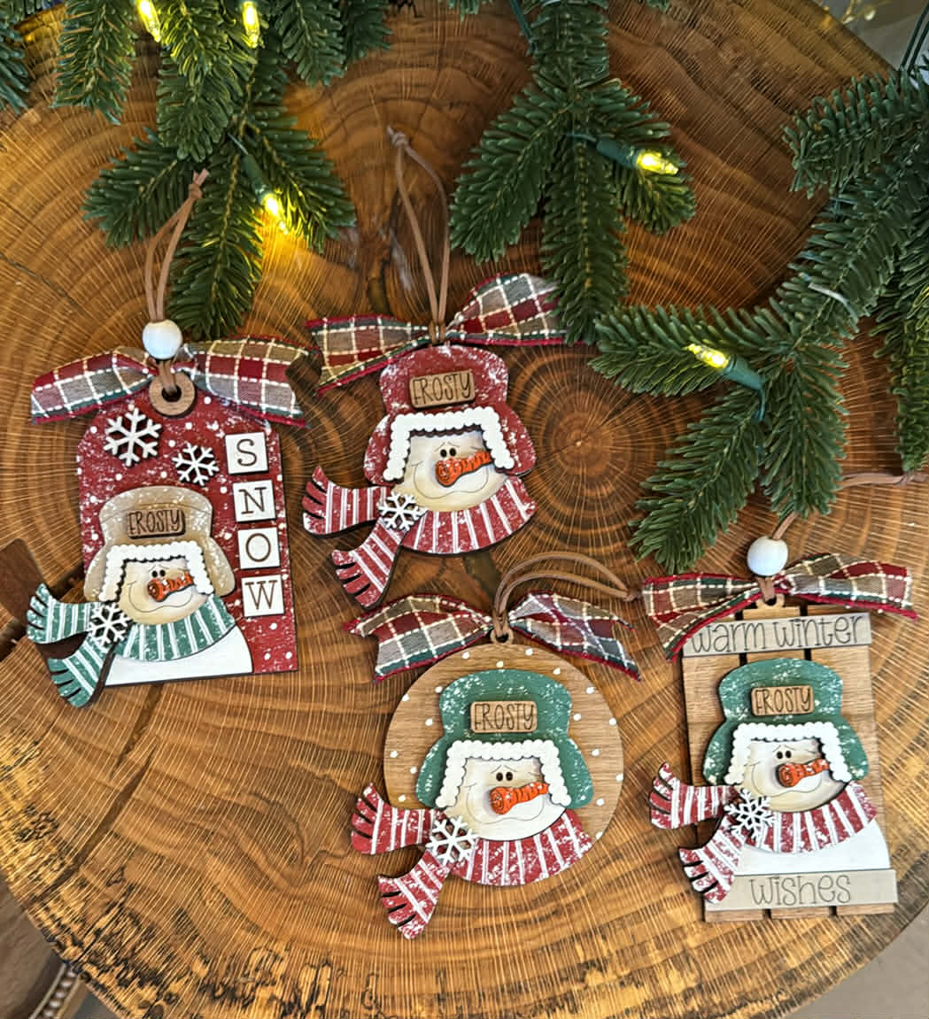 Ornament - Vintage Winter Snowman