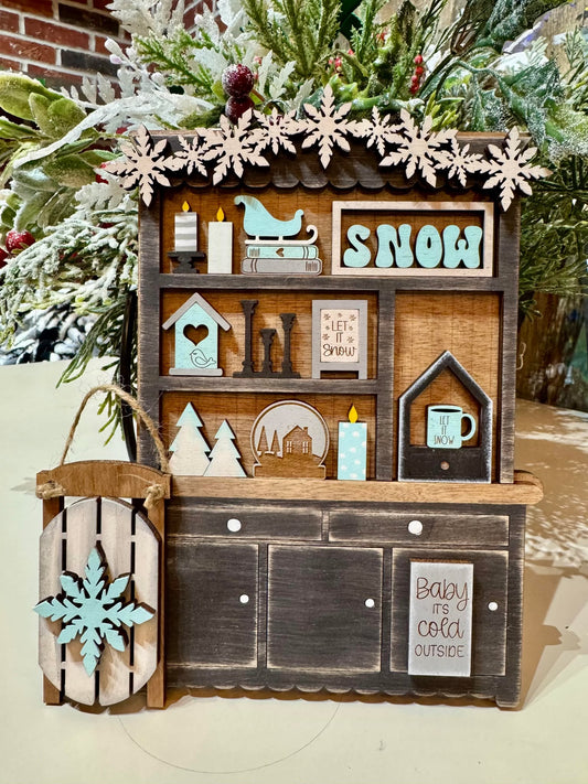3D Snow Cabinet